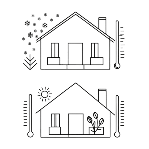 Isolation maison France Termites Capricornes
