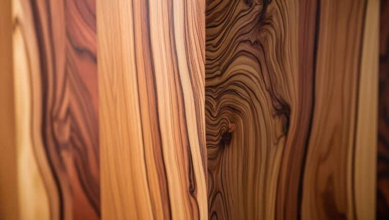 Texture de bois avec motifs naturels